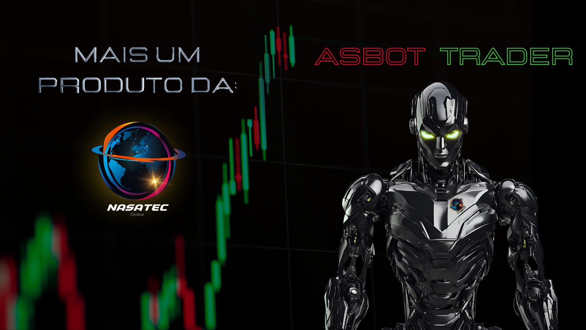 IA - ASBOT TRADE,  ROBÔ MERCADO DE AÇÕES EM FOREX. DE: $ 300 DOLARES POR: $110 ( LICENÇA POR 12 MESES )